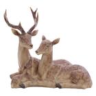 Família De Renas Em Resina 27x32x16cm 1104649