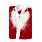 Fantasia Papai Noel Tamanho Único Com Blusão, Gorro E Barba