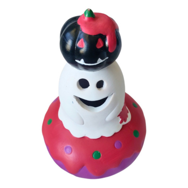 Fantasma E Abobora Decoração Halloween Dia Das Bruxas Donut