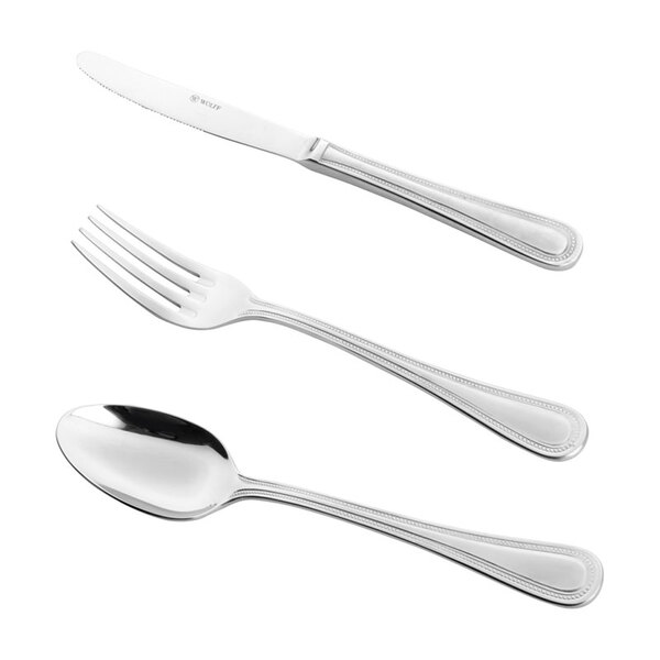 Faqueiro 101 Peças Aço Inox Sem Estojo Pérola - Wolff - Inox