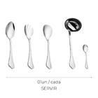 Faqueiro 101 Peças Sem Estojo Wolff Zurich De Aço Inox