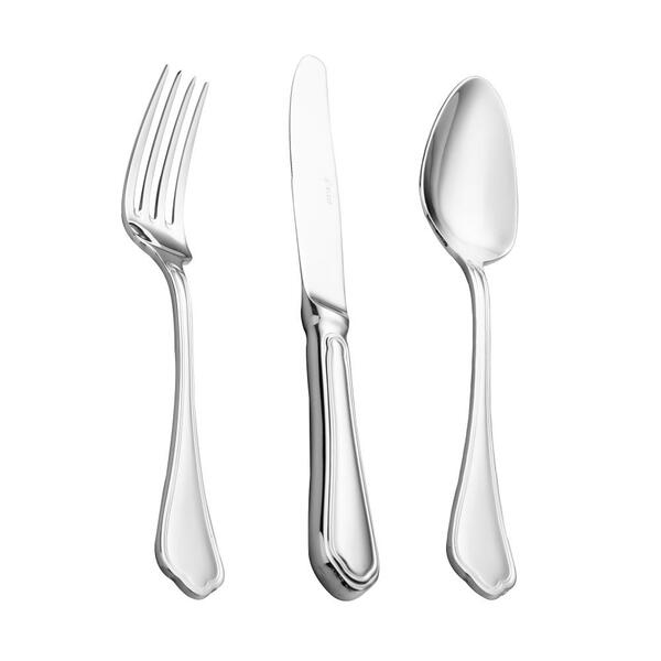 Faqueiro 101 Peças Sem Estojo Wolff Zurich De Aço Inox