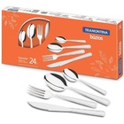 Faqueiro 24 Peças Buzios Inox 23799071 Tramontina - Kit C/10