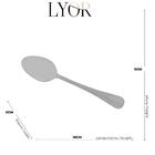 Faqueiro 24 Peças De Aço Inox Positano - Lyor