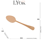 Faqueiro 24pç De Aço Inox Positano Rose 7850 Lyor