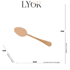 Faqueiro 24pç De Aço Inox Positano Rose 7850 Lyor