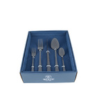 Faqueiro 30 Peças Berna De Aço Inox Preto Fosco 71516 Wolff