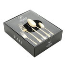 Faqueiro Aço Inox 30 Peças Berna Dourado Wolff