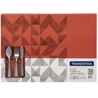 Faqueiro Aço Inox 36 Peças Pacific Prata Tramontina