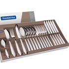 Faqueiro Aco Inox Com Faca Para Churrasco 24 Pc Tramontina