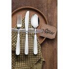 Faqueiro Angra Em Aco Inox Facas De Mesa Acabamento Em Brilho