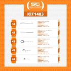 Faqueiro Búzios Com 210 Peças Totalmente Em Aço Inox Ibag - T