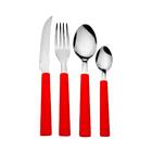 Faqueiro Com16 Peças Vermelho Intenso