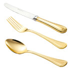 Faqueiro Com 130 Peças De Aço Inox Geneve - Wolff - Dourado