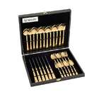 Faqueiro Com 30 Peças De Aço Inox Berna-wolff - Dourado