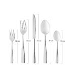 Faqueiro Com 30 Peças Em Aço Inox Com Gift Box Pisa