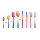 Faqueiro Em Aço Inox Com Estojo Wolff Rainbow 48 Peças