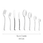 Faqueiro Em Aço Inox Sem Estojo Wolff London 101 Peças 79963