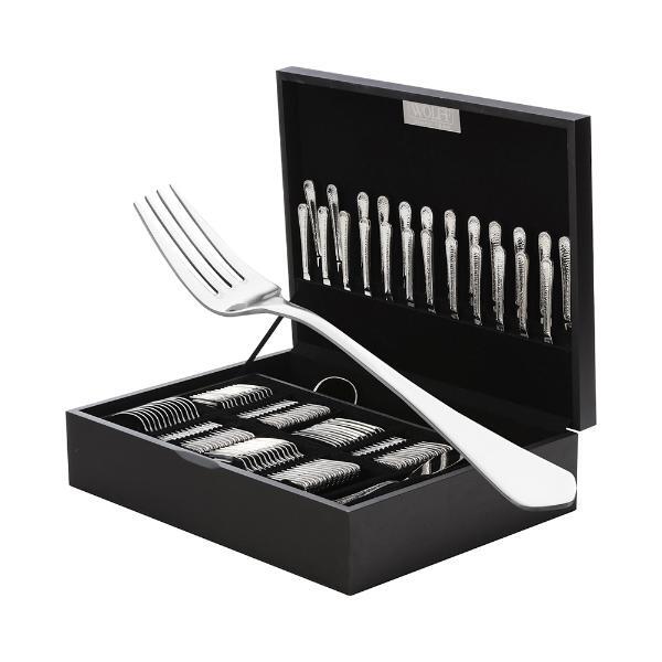 Faqueiro Em Aço Inox Wolff Glasgow 130 Peças