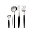 Faqueiro Em Inox Haus Dublin 8 Peças Preto