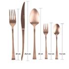 Faqueiro Em Inox Wolff Berna 30 Peças Rosé Gold