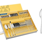 Faqueiro Havana Em Aco Inox Com Facas Para Churrasco Acabamen