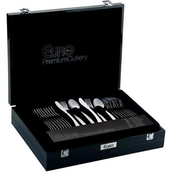 Faqueiro Inox 101 Peças Slim - Euro Home - Inox