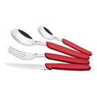 Faqueiro Inox 24 Peças Carmel Vermelho Tramontina