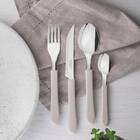 Faqueiro Inox 24pc Leme Cinza Tramontina