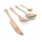 Faqueiro Inox Rose 24 Peças - Casambiente Faq062