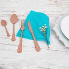 Faqueiro Inox Rose 24 Peças - Casambiente Faq062