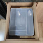 Faqueiro Itaparica + Organizador 32 Peças - Cinza