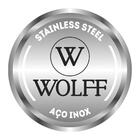 Faqueiro Liso Em Inox Wolff Rainbow 30 Peças