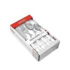 Faqueiro Marmore Branco 24 Peças Hauskraft Faqr-005