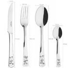 Faqueiro Mickey Minnie - 24 Peças - Inox - Disney