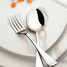 Faqueiro Mônaco 42 Peças Aço Inox Com Facas De Mesa Forjadas