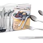 Faqueiro Monobloco 24 Peças - Richwell - Inox