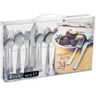 Faqueiro Monobloco 24 Peças - Richwell - Inox