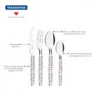 Faqueiro My Lovely Kitchen Laminas Em Aco Inox E Cabos De Pol