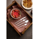 Faqueiro My Lovely Kitchen Laminas Em Aco Inox E Cabos De Pol