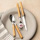 Faqueiro Nature Inox 24 Peças - Home Style