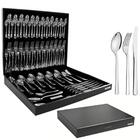 Faqueiro Oslo Em Aco Inox Com Facas De Mesa E Estojo De Madei