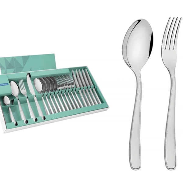 Faqueiro Para Churrasco Maresias Em Aco Inox 24 Pecas Tramont