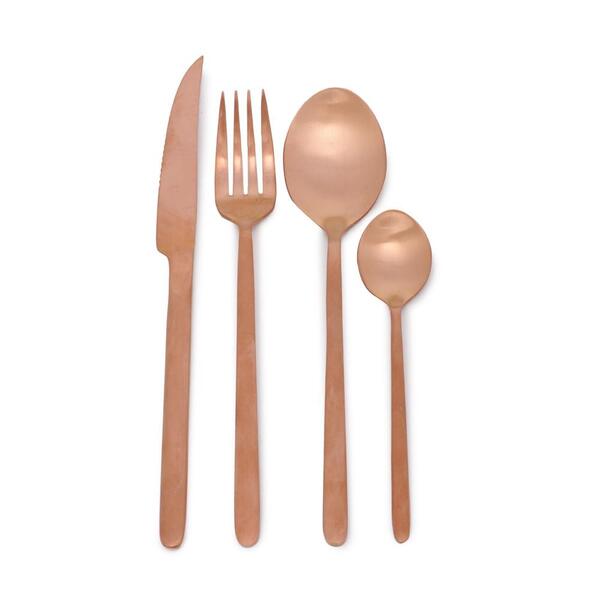 Faqueiro Premium Em Aço Inox Com 24 Peças 20x2cm Hubme