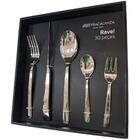 Faqueiro Ravel 30 Pecas Em Aco Inox