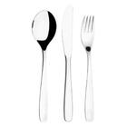 Faqueiro Tramontina Cosmos Em Aço Inox Com Facas De Mesa Acab