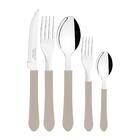 Faqueiro Tramontina Leme Com Lâminas Em Aço Inox 20 Peças