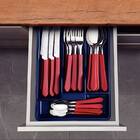 Faqueiro Tramontina Leme Com Lâminas Em Aço Inox 25 Peças