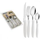 Faqueiro Tramontina Plenus Inox Off White Gaveteiro 25 Peças