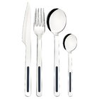 Faqueiro Tramontina Vik Em Aço Inox Com Detalhes Em Polipropi